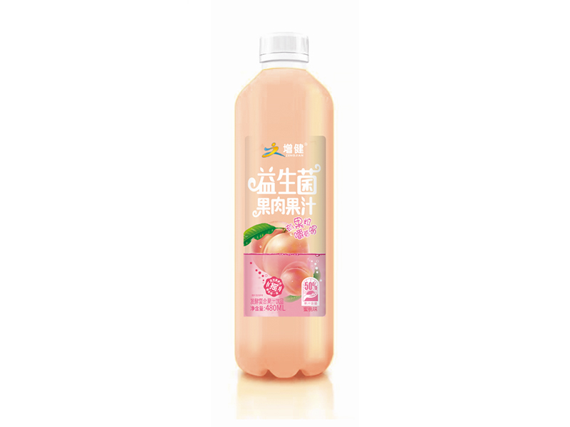 蜜桃味益生菌果汁 480ml  1x15